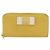 Cartera larga Miu Miu de piel Amarillo Oro Auth 200735A Dorado - vista 13