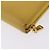 Cartera larga Miu Miu de piel Amarillo Oro Auth 200735A Dorado - vista 17