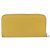 Cartera larga Miu Miu de piel Amarillo Oro Auth 200735A Dorado - vista 5