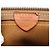 Céline Borsa a pochette CELINE Macadam PVC Pelle Marrone Oro Auth 201520A D'oro - vista 12