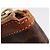 Céline Borsa a pochette CELINE Macadam PVC Pelle Marrone Oro Auth 201520A D'oro - vista 9