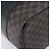 Céline CELINE Macadam Canvas Vanity Handtasche PVC Leather Black Gold Auth 201453A Schwarz Golden - Ansicht 15