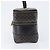Céline CELINE Macadam Canvas Vanity Handtasche PVC Leather Black Gold Auth 201453A Schwarz Golden - Ansicht 3