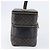 Céline CELINE Macadam Canvas Vanity Handtasche PVC Leather Black Gold Auth 201453A Schwarz Golden - Ansicht 4