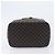 Céline CELINE Macadam Canvas Vanity Handtasche PVC Leather Black Gold Auth 201453A Schwarz Golden - Ansicht 5
