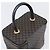Céline CELINE Macadam Canvas Vanity Handtasche PVC Leather Black Gold Auth 201453A Schwarz Golden - Ansicht 6