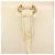 Borsa a mano Miu Miu Leather Ivory Gold Auth 202657A D'oro Crudo - vista 10