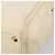 Borsa a mano Miu Miu Leather Ivory Gold Auth 202657A D'oro Crudo - vista 17