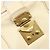 Borsa a mano Miu Miu Leather Ivory Gold Auth 202657A D'oro Crudo - vista 22