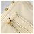 Borsa a mano Miu Miu Leather Ivory Gold Auth 202657A D'oro Crudo - vista 9