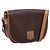 Céline Borsa a tracolla CELINE Macadam PVC Pelle Marrone Tono Oro Auth ep15762