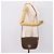 Céline Borsa a tracolla CELINE Macadam PVC Pelle Marrone Tono Oro Auth ep15762 - vista 25