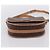 Céline Borsa a tracolla CELINE Macadam PVC Pelle Marrone Tono Oro Auth ep15762 - vista 5