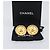 Boucles d'oreilles CHANEL Métal Doré CC Auth 204667V - vue 13