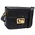 Céline Sac à épaule CELINE en cuir noir et or Auth 205144 Doré