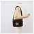 Céline Sac à épaule CELINE en cuir noir et or Auth 205144 Doré - vue 25