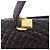 BALLY Handtasche aus Leder Schwarz Gold authentisch 204388 Golden - Ansicht 9