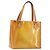 LOUIS VUITTON Monogram Vernis Houston Handtasche Beige M91004 LV Auth BA15557