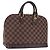 Bolso de mano LOUIS VUITTON Damier Ebene Alma PM N53151 LV Auth 204034V