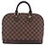 Bolso de mano LOUIS VUITTON Damier Ebene Alma PM N53151 LV Auth 204034V - vista 13