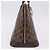 Bolso de mano LOUIS VUITTON Damier Ebene Alma PM N53151 LV Auth 204034V - vista 5