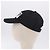 Casquette PRADA Nylon Black White Auth ar14198 Noir Blanc - vue 3