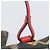 Salvatore Ferragamo Shoulder Bag Coated Canvas Red Gold Auth 202451 Golden - view 9