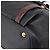 Borsa Tote PRADA Vittero Dino Leather Black Gold Auth 204406 Nero D'oro - vista 16