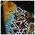 PRADA Venice Tote Bag Nylon Leather Multicolor Gold Auth am12575V Multiple colors Golden - view 21