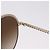 Gafas de sol CHANEL metal Gold Tone CC Auth 204107M - vista 14