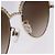 Gafas de sol CHANEL metal Gold Tone CC Auth 204107M - vista 17