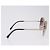 Gafas de sol CHANEL metal Gold Tone CC Auth 204107M - vista 5
