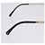 Gafas de sol CHANEL metal Gold Tone CC Auth 204107M - vista 6