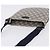 Bolsa de Ombro GUCCI GG Supreme PVC Navy Silver 201538 Auth ka6210 Prata Azul marinho - vista 14