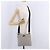 Bolsa de Ombro GUCCI GG Supreme PVC Navy Silver 201538 Auth ka6210 Prata Azul marinho - vista 34