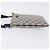 Bolsa de Ombro GUCCI GG Supreme PVC Navy Silver 201538 Auth ka6210 Prata Azul marinho - vista 5