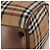 Burberrys Nova Check Boston Bag Canvas Beige Gold Auth 200460V Golden - Ansicht 15