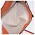 LOEWE Shoulder Bag Leather Orange Gold Tone Auth ka6237A - view 30