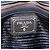 Bolsa de Ombro PRADA em Couro Preto e Dourado Auth ka6289M - vista 15