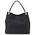 Bolsa de Ombro PRADA em Couro Preto e Dourado Auth ka6289M - vista 2