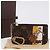 LOUIS VUITTON Monogram Groom Pochette Cles Portemonnaie Gelb M60033 Auth ar14221A Monogramm - Ansicht 12