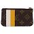 LOUIS VUITTON Monogram Groom Pochette Cles Portemonnaie Gelb M60033 Auth ar14221A Monogramm - Ansicht 2
