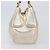 Borsa a mano Miu Miu in pelle Champagne Gold Gold Tone Auth 167627V D'oro - vista 3