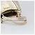 Borsa a mano Miu Miu in pelle Champagne Gold Gold Tone Auth 167627V D'oro - vista 7