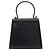 Borsa Salvatore Ferragamo Gancini in pelle 2way Nera Tono Oro Autentica 204629V Nero - vista 2