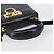 Borsa Salvatore Ferragamo Gancini in pelle 2way Nera Tono Oro Autentica 204629V Nero - vista 7