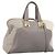 Borsa a mano FENDI Chameleon in pelle 2way Grigio Tono Oro 8BL110 Auth 198625A Marrone