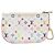 LOUIS VUITTON Monogram Multicolor Pochette MM Pouch White M60028 LV Auth 204245 - view 2