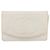 Bolso de hombro con cadena CHANEL Piel Caviar White Gold CC Auth 204805 Blanco Dorado - vista 13