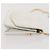 Bolso de hombro con cadena CHANEL Piel Caviar White Gold CC Auth 204805 Blanco Dorado - vista 5
